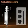 3er-Pack 0,4 mm gehärtete Stahldüse für Anycubic Kobra X/Combo Productafbeelding-voorbeeld