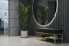 AX LIVING Sitzbank mit Schuhablage Shelie 100 cm – Schwarz, Produktbild-Vorschau 2