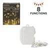 LED-lichtketting met 40 lampen / 195 cm - warm wit - Productafbeelding-voorbeeld 6