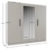 Kondela Schlafzimmer-Set Matisa 160 - Kaschmir Produktbild-Vorschau 8