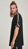 Urban Classics - Oversized Stripes Mesh Shirt schwarz - L Podgląd zdjęcia produktu 14
