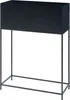 Pflanzenständer ’Porsgrunn’ Metall 100 x 70 x 30 cm Schwarz Produktbild-Vorschau 2