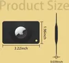 INF Krátkoformátové ochranné puzdro pre Apple Airtag čierna Náhľad obrázku produktu 4