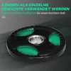 SPORTNOW Hantelscheiben 2er-Set, Tri-Grip 2 x 10 KG Produktbild-Vorschau 4