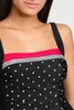 LASCANA Badeanzug Monroe schwarz-rot Größe 40 Cup B Produktbild-Vorschau 3
