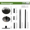 Pole Dance Tanzstange schwarz 231 - 274 cm Ø 45 mm Produktbild-Vorschau 7