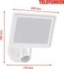 LED Außenstrahler Außenlampe Sensor Bewegungsmelder IP44 Produktbild-Vorschau 5