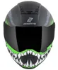 Casco Bogotto Rapto Reptile, nero/verde opaco, L Anteprima dell’immagine prodotto 3