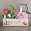 Osterkorb aus Holz mit Motivdruck – Geschenkbox zu Ostern - Produktbild-Vorschau 2