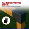 GeZu Impex Pfostenecke 2 Balken L-Form 121 x 121 mm Produktbild-Vorschau 3