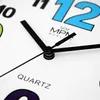 MPM-Quality Morelli Wanduhr Kunststoff lautlos Weiß 20 cm Produktbild-Vorschau 6