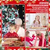 Weihnachts Geprägtes Nudelholz 3D Holz Kinder Teigroller Produktbild-Vorschau 7