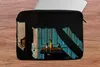 MuchoWow® Laptop Hülle 13 Zoll Tür - Blau - Architektur - Produktbild-Vorschau 5