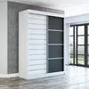 Schwebetürenschrank, 2-türig Schrank! Moderne Garderobe für Produktbild-Vorschau 1