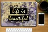 MuchoWow® Laptop Aufkleber Sticker Cover Zitate - Leben - Produktbild-Vorschau 2