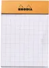 RHODIA Bloc-notes No. 10 DIN A8 kariert orange 80 Blatt Voir les images du produit 2