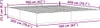 VidaXL 3310890, Grau, 140 kg, 160 cm, 2,03 m, 23,5 cm, 1600 Produktbild-Vorschau 8