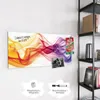 Magnettafel 100x50cm Pinnwand Whiteboard beschreibbar - Produktbild-Vorschau 4
