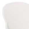 A close-up of a white textured surface with a white border. Voir les images du produit
