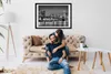Bild - Bilderrahmen - 100 cm x 70 cm - MDF - Rahmen - Foto Produktbild-Vorschau 3