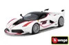 Bburago Modellauto - Ferrari FXX-K #75 (weiß, Maßstab 1:24) Produktbild-Vorschau 8