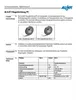 A technical data sheet for ALUJET Nageldichtung PE, showing product images and technical specifications. Produktbild-Vorschau