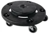 Rolka transportowa Rubbermaid FG264000BLA do pojemnika Podgląd zdjęcia produktu 1