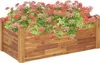 vidaXL Zahradní vyvýšený záhon 110 x 60 x 44 cm masivní Náhled obrázku produktu 7