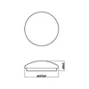 Philips Moire LED CL200 250mm 10W/1000lm 2700K plafonnier Voir les images du produit 8