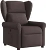 vidaXL Relaxsessel Dunkelbraun Stoff Produktbild-Vorschau 1