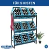 DanDiBo Étagère pour caisses de boissons 9 caisses 96633 Voir les images du produit 9