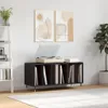 vidaXL Skříňka na talíře černá 100x38x48 cm Dřevěný Náhled obrázku produktu 2
