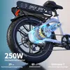 E-Bike Cityrad OT08 herren Elektrofahrrad 20× 4.0 Zoll 18AH Produktbild-Vorschau 5