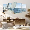 Bild auf Leinwand - Leinwandbild - Meer Kreuzfahrt Segel - Produktbild-Vorschau 7