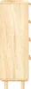 A side view of a wooden sideboard with visible wood grain. Anteprima dell’immagine prodotto