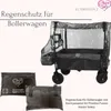 Elternstolz Regenschutz für Bollerwagen mit Dach passend Produktbild-Vorschau 1