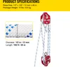 SucceBuy dvojitá kladka 2/5-1/2 palca 100-200 stôp pletené Náhľad obrázku produktu 7