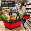 Einkaufskorb 2er Set Faltkorb Wäschekorb Korb Faltbar 17L Produktbild-Vorschau 2