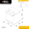 BSA Autobatterie 12V 44AH 390AEN Starterbatterie ersetzt Produktbild-Vorschau 4