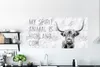 MuchoWow® Wandtattoo Wandsticker Wandaufkleber Zitat - Produktbild-Vorschau 4