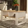 Couchtisch ROCKFORD Sonoma Eiche 92 cm mit weißem Fußrahmen Produktbild-Vorschau 5