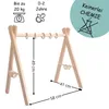 LuMali, Spieltrapez aus Naturholz, klappbar, spielbogen Produktbild-Vorschau 3