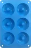 Jumada's - Donut-Form - Blau - Donut-Backform - Silikon - 6 Produktbild-Vorschau 1