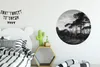 MuchoWow® Aluminium Wandkreis Italienische Landschaft mit Produktbild-Vorschau 3