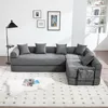 Modular Familiensofa Kleines Schlafsofa 2-Sitzer Produktbild-Vorschau 12