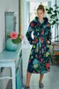 Pip Studio Good Evening Bademantel Dunkelblau Dark Blue M Produktbild-Vorschau 4