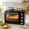 Emerio MO-125236.4 Emerio Ofen mit 2 Kochplatten Productafbeelding-voorbeeld 8