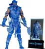 A Mortal Kombat Sub-Zero action figure with accessories and a display card. Produktbild-Vorschau
