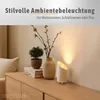 SSC-LUXon Bodenlampe AUREVA  für Innenräume gold weiß – mit Produktbild-Vorschau 2