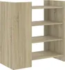vidaXL Príborník Sonoma dub 73,5x35x75 cm Materiál na báze Náhľad obrázku produktu 6